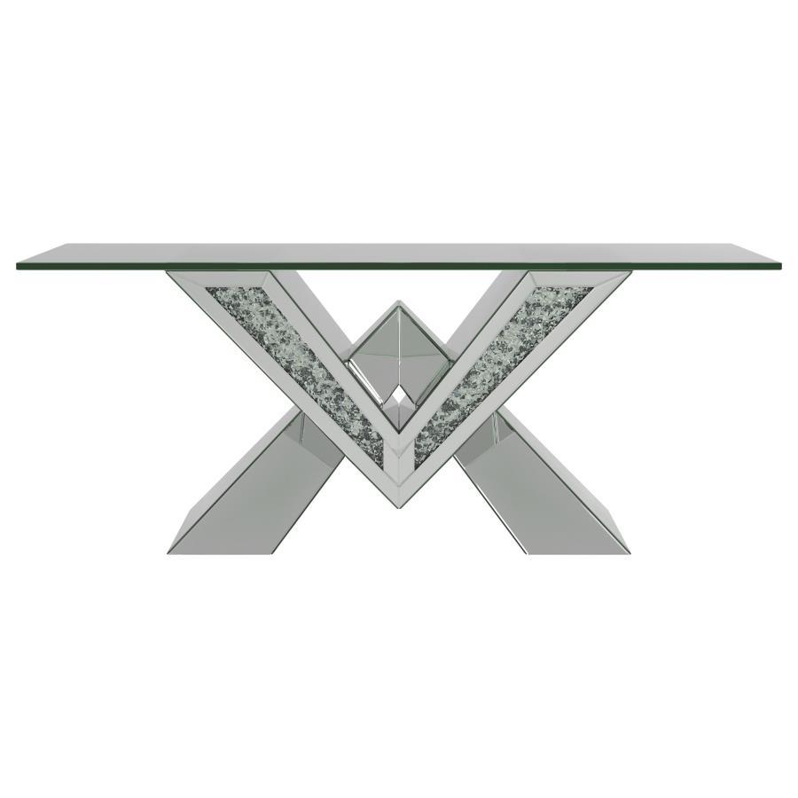 Taffeta - Coffee Table Base, Box 2 of 2 - Silver