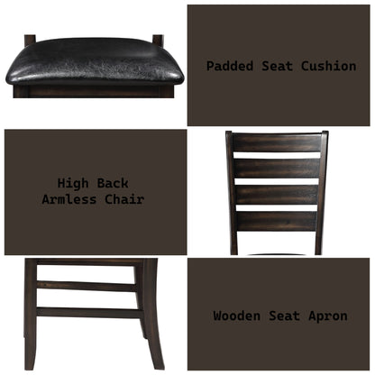 Urbana - Synthetic Leather Side Chair (Set of 2)