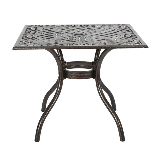 Phoenix - Square Table - Bronze
