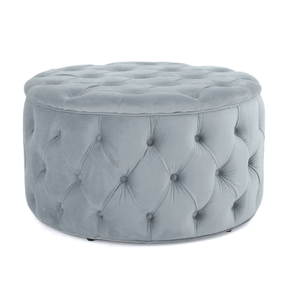 Modern Glam Ottoman Velvet