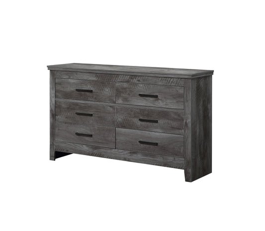 Vidalia - Rustic Dresser - Gray / Oak